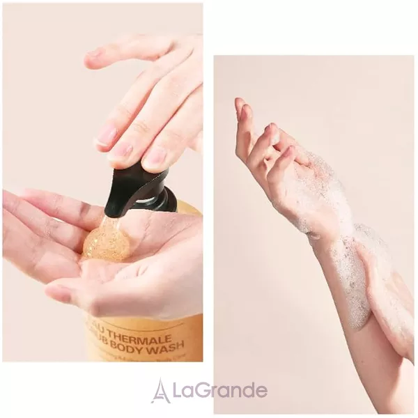 Kundal Eau Thermale Scrub Body Wash Leather Iris ����-����� ��� ���� � ������� ������ � ����������, ������ 