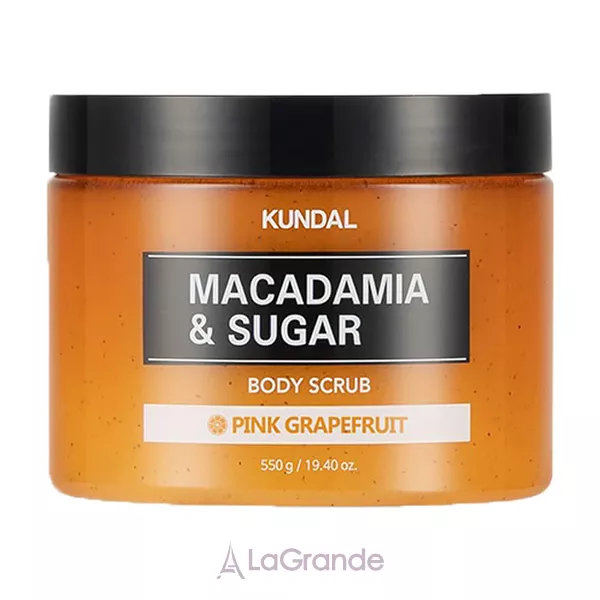 Kundal Macadamia & Sugar Body Scrub Pink Grapefruit ����� ��� ��� 
