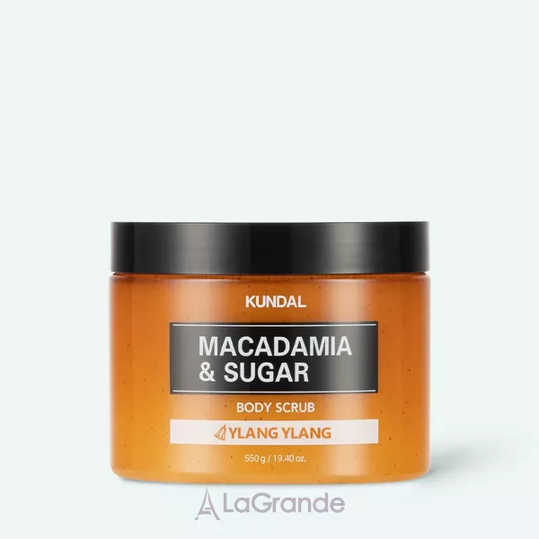 Kundal Macadamia & Sugar Body Scrub Ylang Ylang ����� ��� ���� 