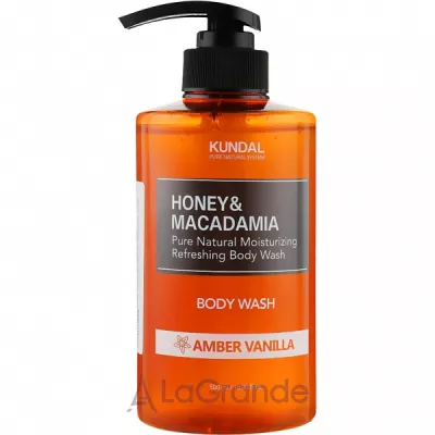 Kundal Honey & Macadamia Amber Vanilla Body Wash    