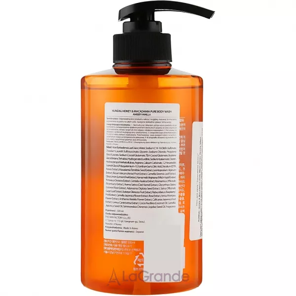 Kundal Honey & Macadamia Amber Vanilla Body Wash ���� ��� ���� 