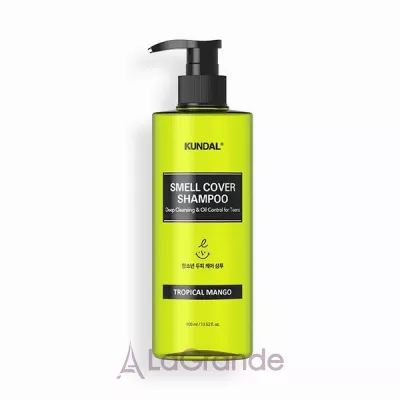 Kundal All Day Smell Cover Teens Shampoo Tropical Mango      