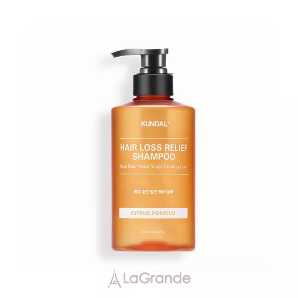 Kundal Beer Yeast Scalp Shampoo Citrus Pomelo ������� ������ ��� ������ ������ ����� 