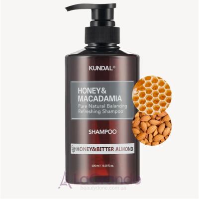 Kundal Honey & Macadamia Nature Shampoo Honey&bitter Almond ³    