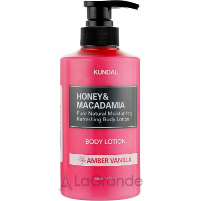 Kundal Honey & Macadamia Body Lotion Amber Vanilla    