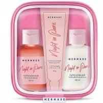 Mermade Night In Paris ����� (sh/gel/100ml + b/lot/100ml + h/cr/30g + bag/1pcs)