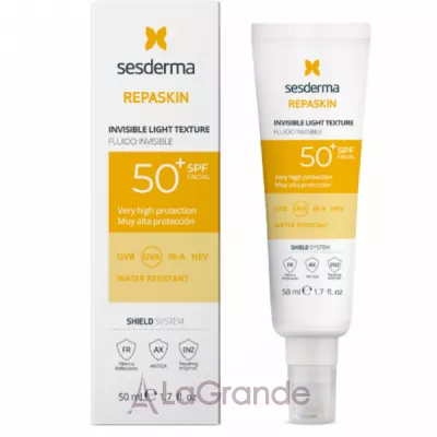 SesDerma Repaskin Invisible Light Texture SPF50+     