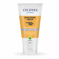Celenes Sunscreen Cream SPF 50+ Dry & Sensitive ������������� ���� ��� ���� �� ������� ���� SPF 50+