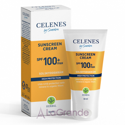 Celenes Sunscreen Cream SPF 100 Max   SPF 100+ max