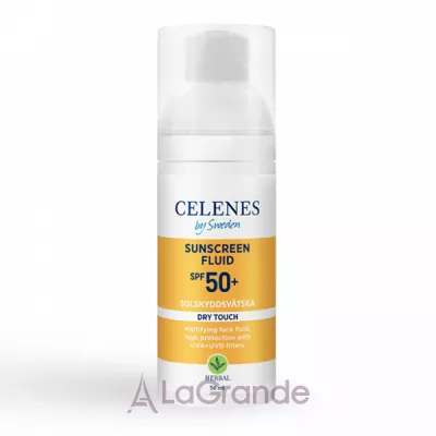Celenes Sunscreen Dry Touch Fluid SPF 50+   Dry Touch SPF 50+