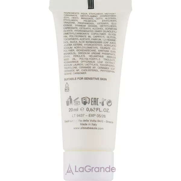Alissa Beaute Sun Protecting Cream SPF 50+ ���� ������������� ��� ������� � ��� SPF 50+