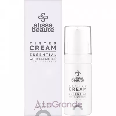 Alissa Beaute Essential Tinted Cream With Sunscreens Light Coverage     