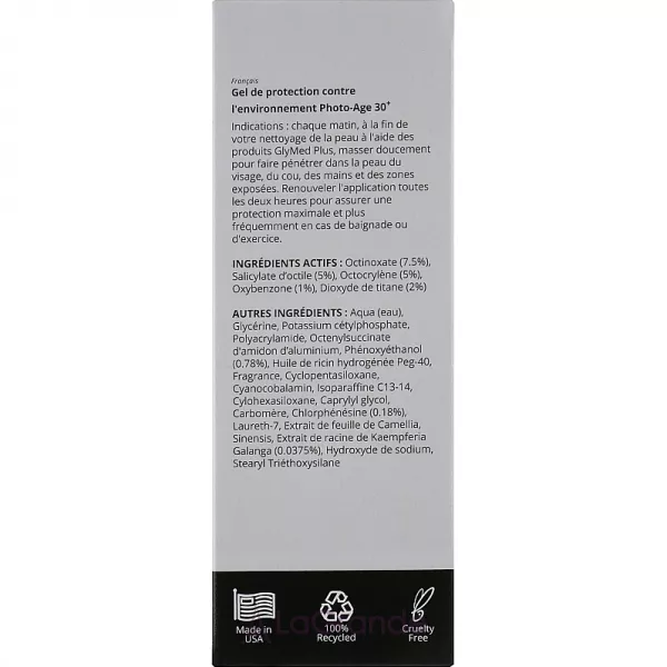 GlyMed Plus Age Management Photo-Age Environmental Protection Gel 30 �������� ���� �� ����������� SPF 30