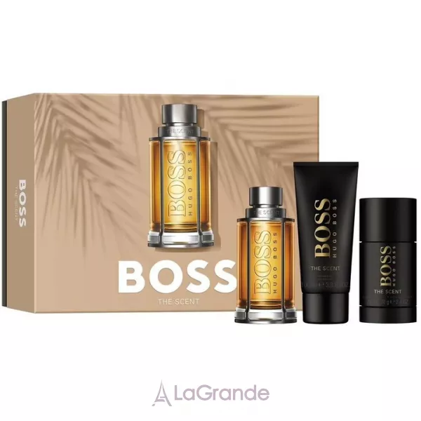 Hugo Boss Boss The Scent ���� (�������� ���� 100 �� + ���� ��� ���� 100 �� + ����������-��� 75 ��)