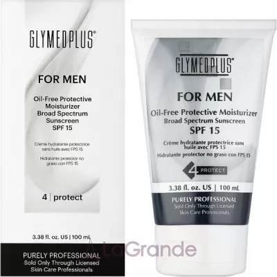 GlyMed Plus For Men Oil-Free Protective Moisturizer     SPF 15