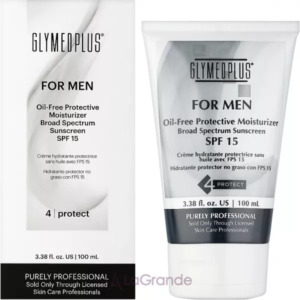 GlyMed Plus For Men Oil-Free Protective Moisturizer ������������� ���� ��� ������� SPF 15