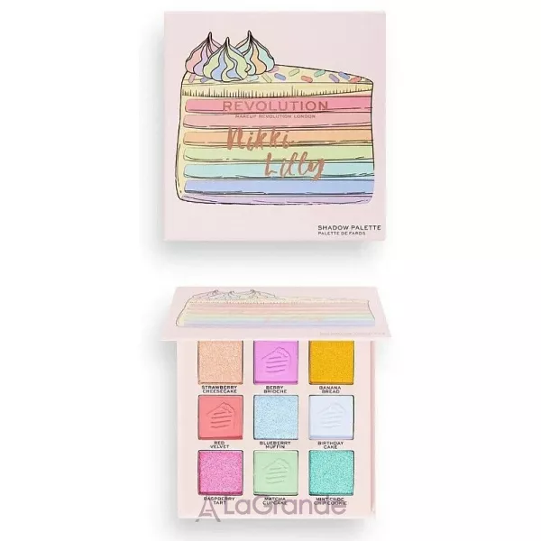 Makeup Revolution X Nikki Lilly Eyeshadow Palette ������� ����� ��� ���
