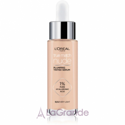 L'oreal Paris True Match Nude Plumping Tinted Serum    