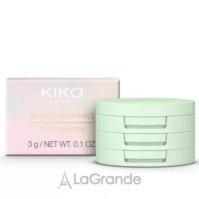 Kiko Milano Beauty Essentials Trio Eyeshadow   