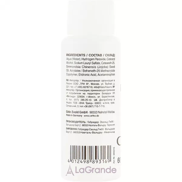 C:EHKO Color Cocktail Peroxan 12% 40Vol. �������� 12% 40Vol.