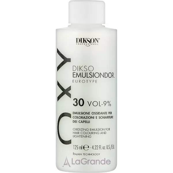 Dikson Oxy Oxidizing Emulsion For Hair Colouring And Lightening 30 Vol-9% ���������� ��� ����� 30 Vol-9%