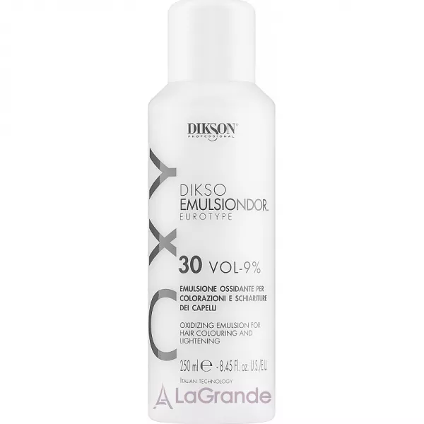 Dikson Oxy Oxidizing Emulsion For Hair Colouring And Lightening 30 Vol-9% ���������� ��� ����� 30 Vol-9%