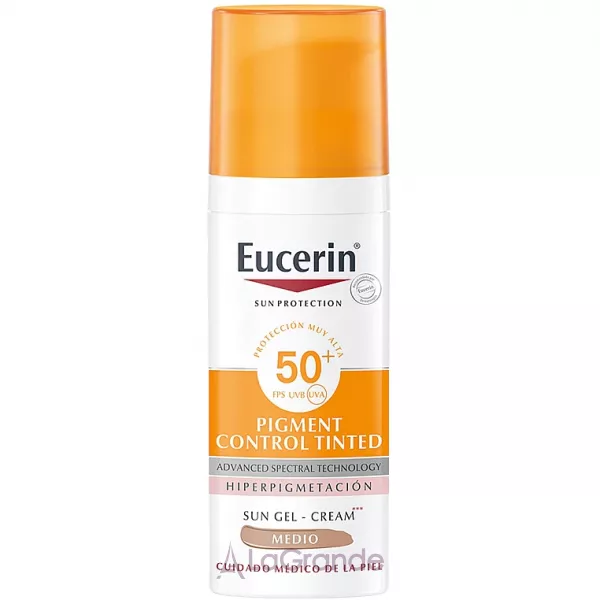 Eucerin Sun Protection Pigment Control Tinted SPF50+ ������������� ����� ����� ���������� � �������� �������