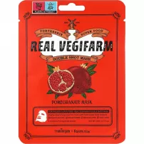 Fortheskin Super Food Real Vegifarm Double Shot Mask Pomegranate ����� ��� ���� � ���������� �������