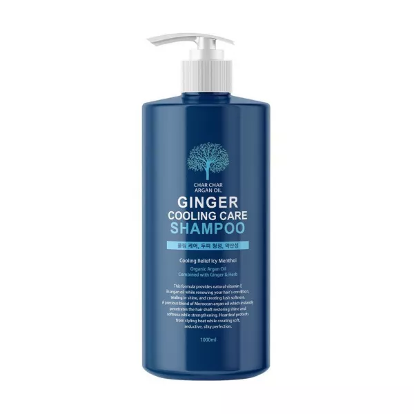 Char Char Argan Oil Ginger Cooling Care Shampoo ����������� ������� ��� ����� � ����������� �������� � ��������� ������
