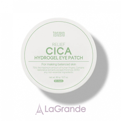 Tenzero Relief Cica Hydrogel Eye Patch   