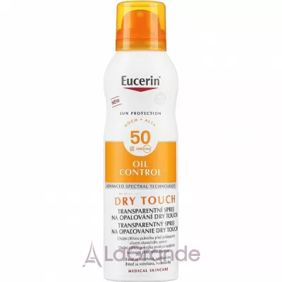 Eucerin Sun Protection Transparent Sun Spray Dry Touch SPF 50    