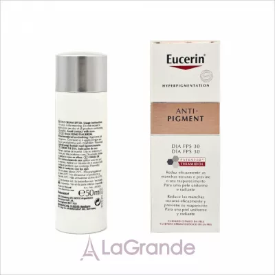 Eucerin Anti-Pigment Day Cream SPF30      SPF30