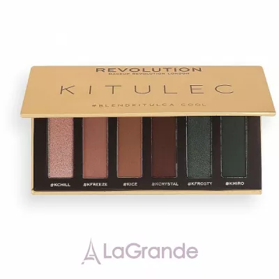 Makeup Revolution Kitulec #BlendKitulca Shadow Palette   2   (2xsh/palette/7.8g)