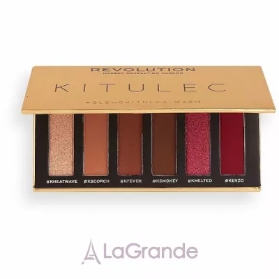 Makeup Revolution Kitulec #BlendKitulca Shadow Palette   2   (2xsh/palette/7.8g)