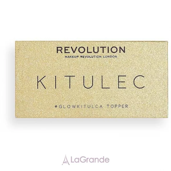 Makeup Revolution Kitulec #GlowKitulca Highlighter Palette ���� � 2 ������� ���������� (2xhigh/palette/7.5g)