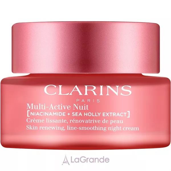 Clarins Multi-Active Jour Niacinamide+Sea Holly Extract Glow Boosting Line-Smoothing Night Cream ������ ���� ��� ���� ����� ����