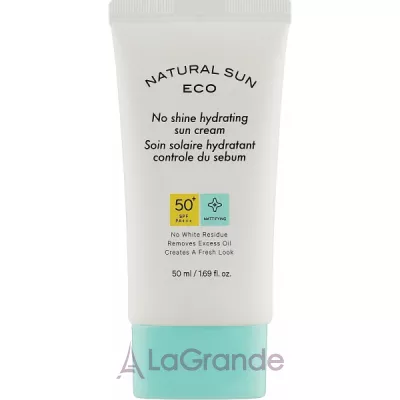 The Face Shop Natural Sun Eco No Shine Hydrating Sun Cream SPF50+   SPF 50+