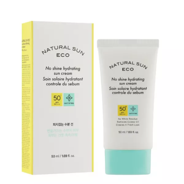 The Face Shop Natural Sun Eco No Shine Hydrating Sun Cream SPF50+ ������������� ���� SPF 50+