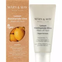 Mary & May Lemon Niacinamide Glow Wash Off Pack ��������� ����� ��� ������������ ���� ���� � ������������
