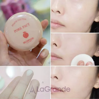 Skinfood Peach Cotton Pore Pact    