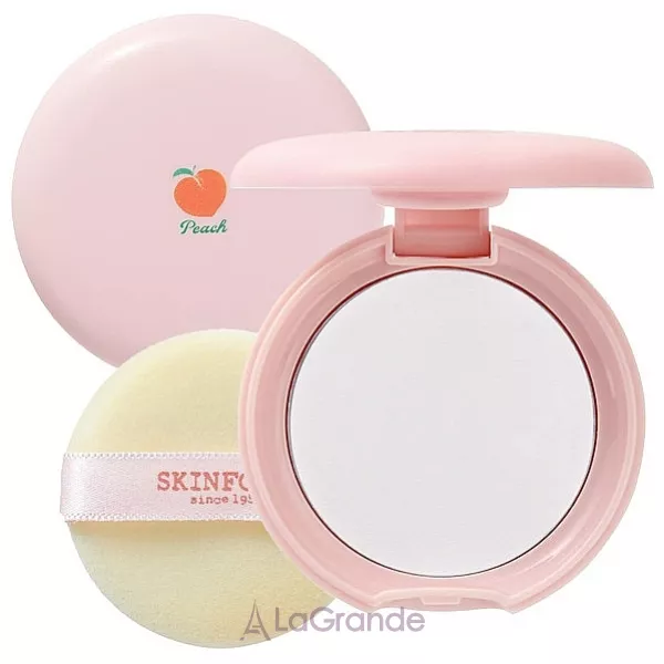 Skinfood Peach Cotton Pore Pact ������� ������� ��������� �����