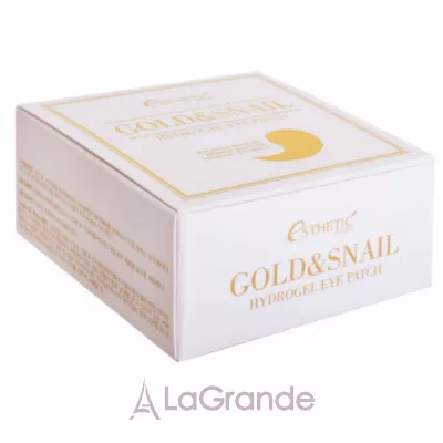 Esthetic House Gold & Snail Hydrogel Eye Patch         