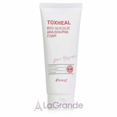 Esthetic House Toxheal Red Glycolic AHA-BHA-PHA Foam      