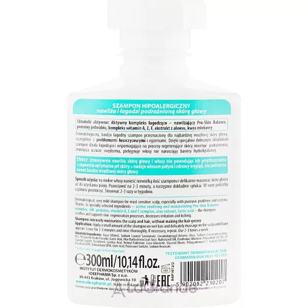 Farmona Radical Med Hypo-Allergenic Shampoo With Soothing And Moisturising Effect ������� �������������