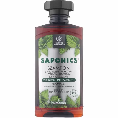 Farmona Saponics Shampoo with Natural Soapwort and Nettle Leaf Extracts    