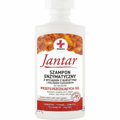 Ideepharm Jantar Medica Shampoo With Amber Extract    