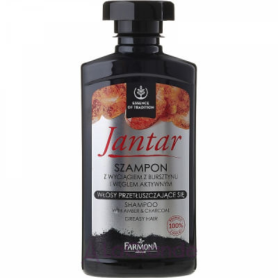 Farmona Jantar Detoxifying Shampoo With Active Charcoal     