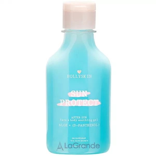 Hollyskin Sun Protect After Sun Face&Body Soothing Gel Aloe + D-Panthenol ������������� ���� ����� ������ � ���� ���� � �-����������