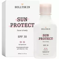 Hollyskin Sun Protect Face&Body Cream SPF 30 ������������� ���� ��� ������� � ���