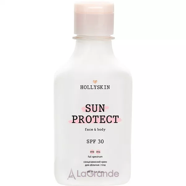 Hollyskin Sun Protect Face&Body Cream SPF 30 �������������� ���� ��� ���� � ����
